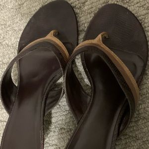 Summer slip on heels